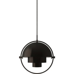 Gubi – Multi-Lite Ø36 cm pendant, black brass and black brass