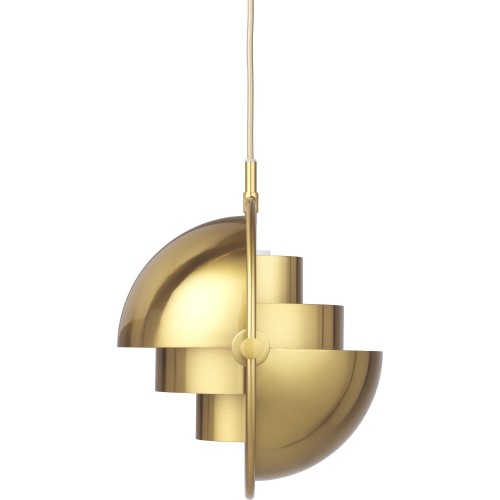 Gubi – Multi-Lite Small Ø25,5 cm pendant, shiny brass