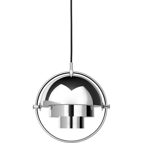 Gubi – Multi-Lite Small Ø25,5 cm pendant, chrome