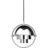 Gubi – Multi-Lite Small Ø25,5 cm pendant, chrome