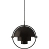 Gubi – Multi-Lite Small Ø25,5 cm pendant, black brass and black brass