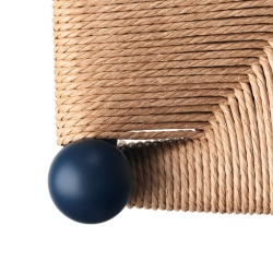 Carl Hansen & Søn – CH24 Soft Color chair, blue and natural papercord