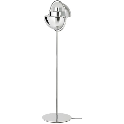 Gubi – Lampadaire Multi-Lite, chrome et chrome