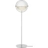 Gubi – Multi-Lite floor lamp, white semi matt and chrome