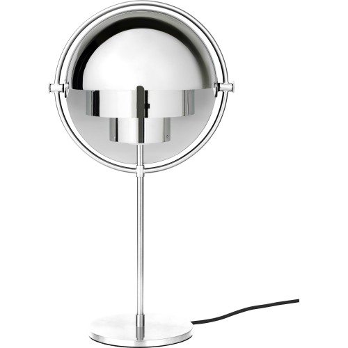 Gubi – Multi-Lite table lamp, chrome and chrome