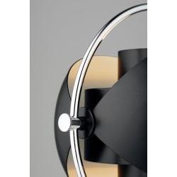 Gubi – Multi-Lite table lamp, black semi matt and chrome