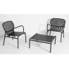 Black - Week-End Lounge Chair - Petite Friture