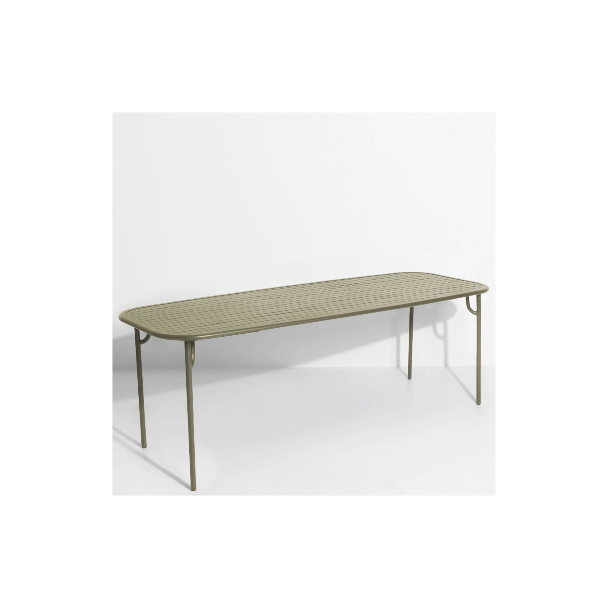 Green Jade - Week-End  Dinning Table 220 x 85 x H75 cm - Petite Friture