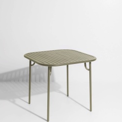 Green Jade - Week-End  Dinning Table 85 x 85 x H75 cm - Petite Friture