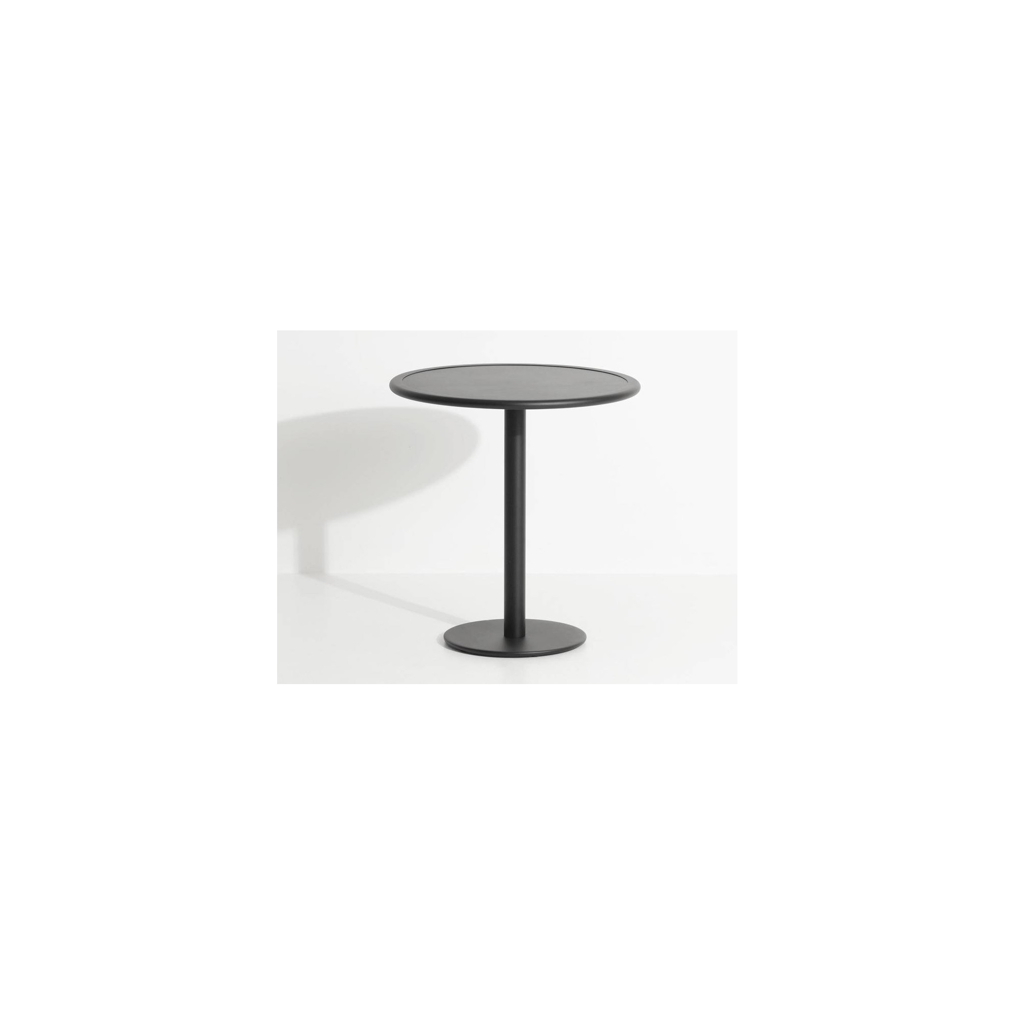 Black - Week-End  Bistrot Table Ø70 x H75 cm - Petite Friture