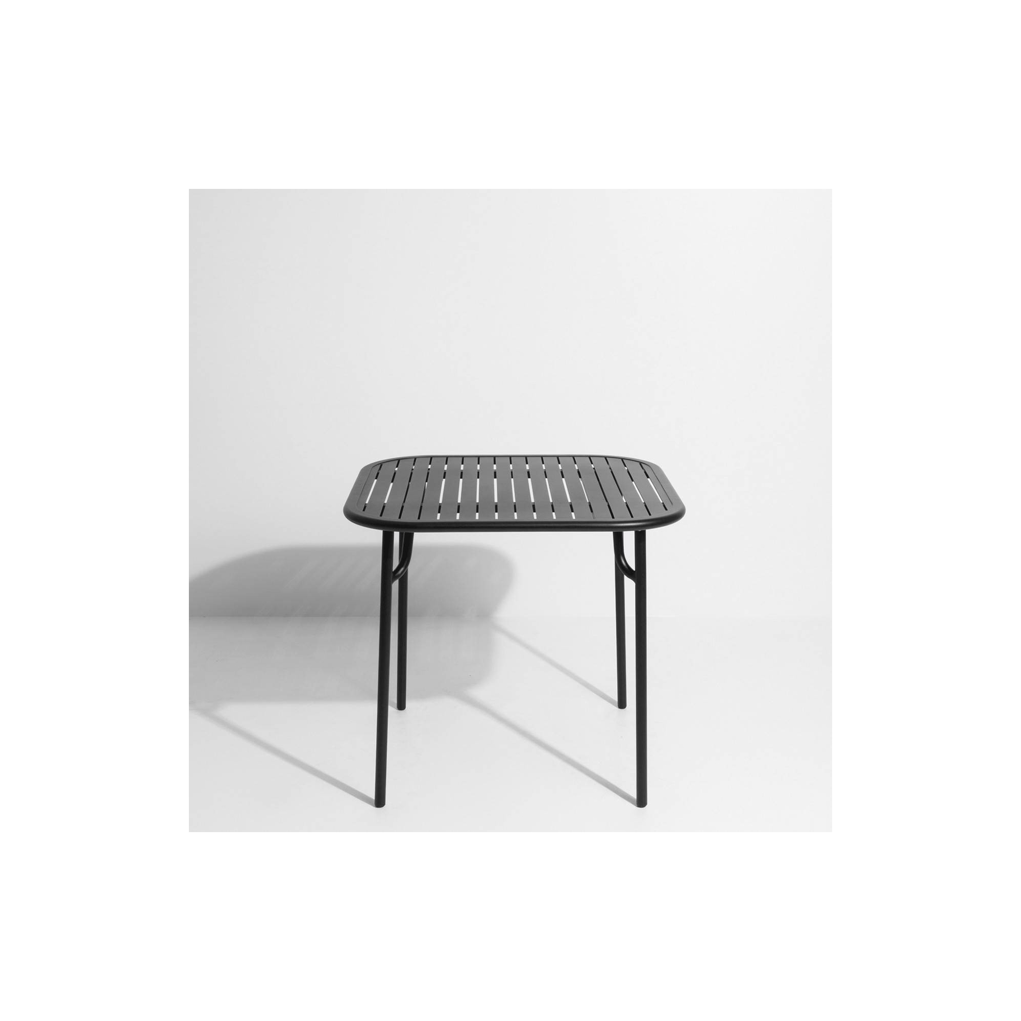 Black - Week-End  Dinning Table 85 x 85 x H75 cm - Petite Friture