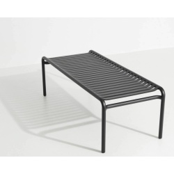 Black - Week-End Coffee Table 127x51xH41 cm - Petite Friture