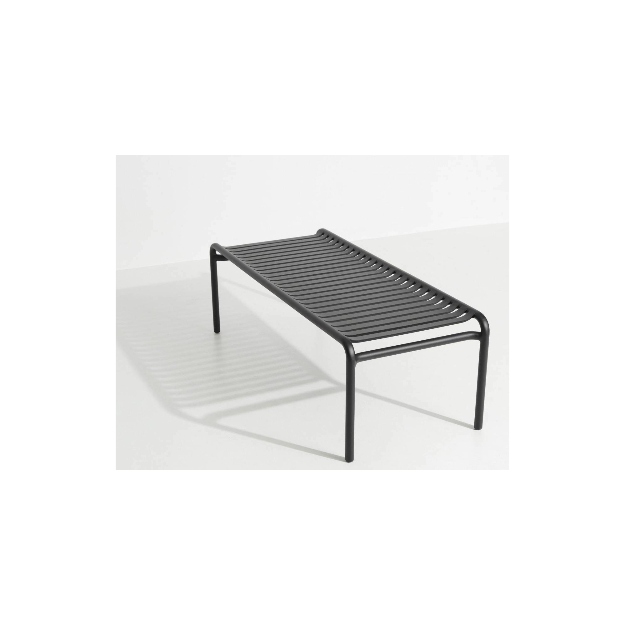 Noir - Table Basse Week-End 127x51xH41 cm - Petite Friture