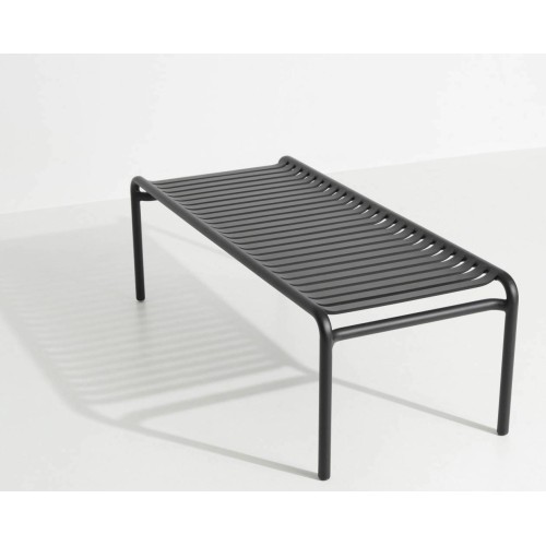 Noir - Table Basse Week-End 127x51xH41 cm - Petite Friture