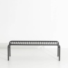 Black - Week-End Coffee Table 127x51xH41 cm - Petite Friture