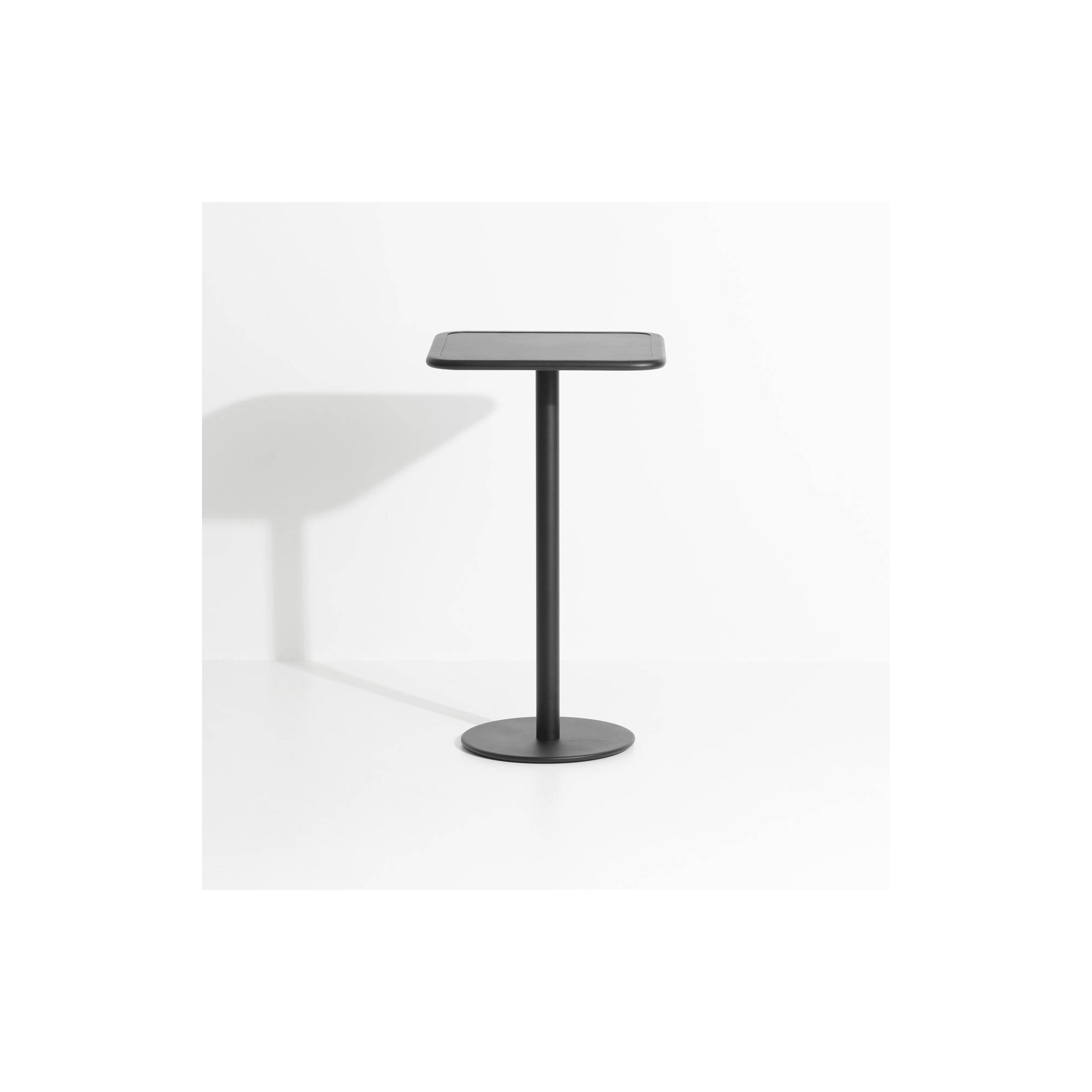 Noir – Table Haute Week-End 60 x 60 x H105 cm - Petite Friture