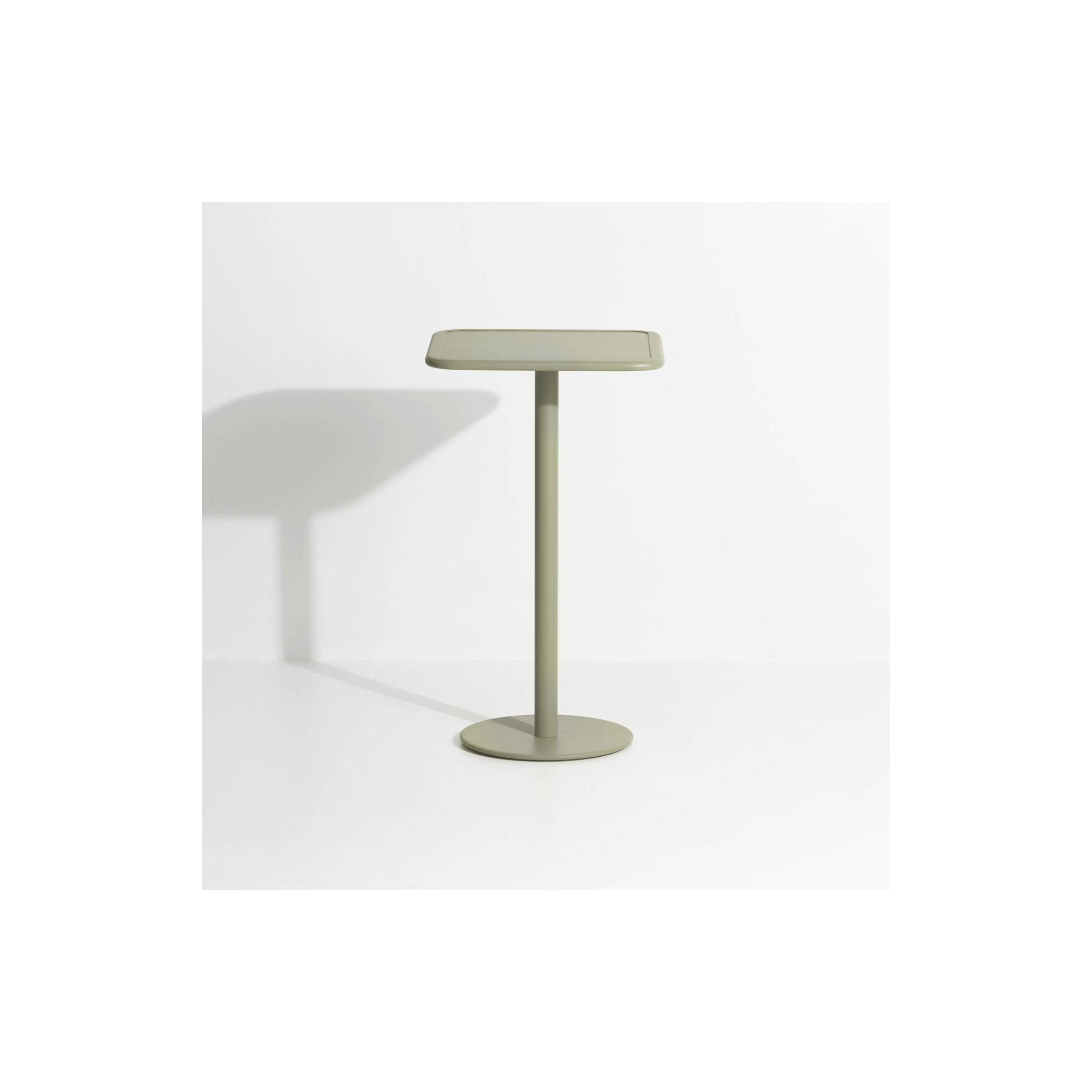 Vert Jade – Table Haute Week-End 60 x 60 x H105 cm - Petite Friture