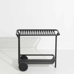 Black – Tea Trolley Haute Week-End 82 x 48 x H73 cm - Petite Friture