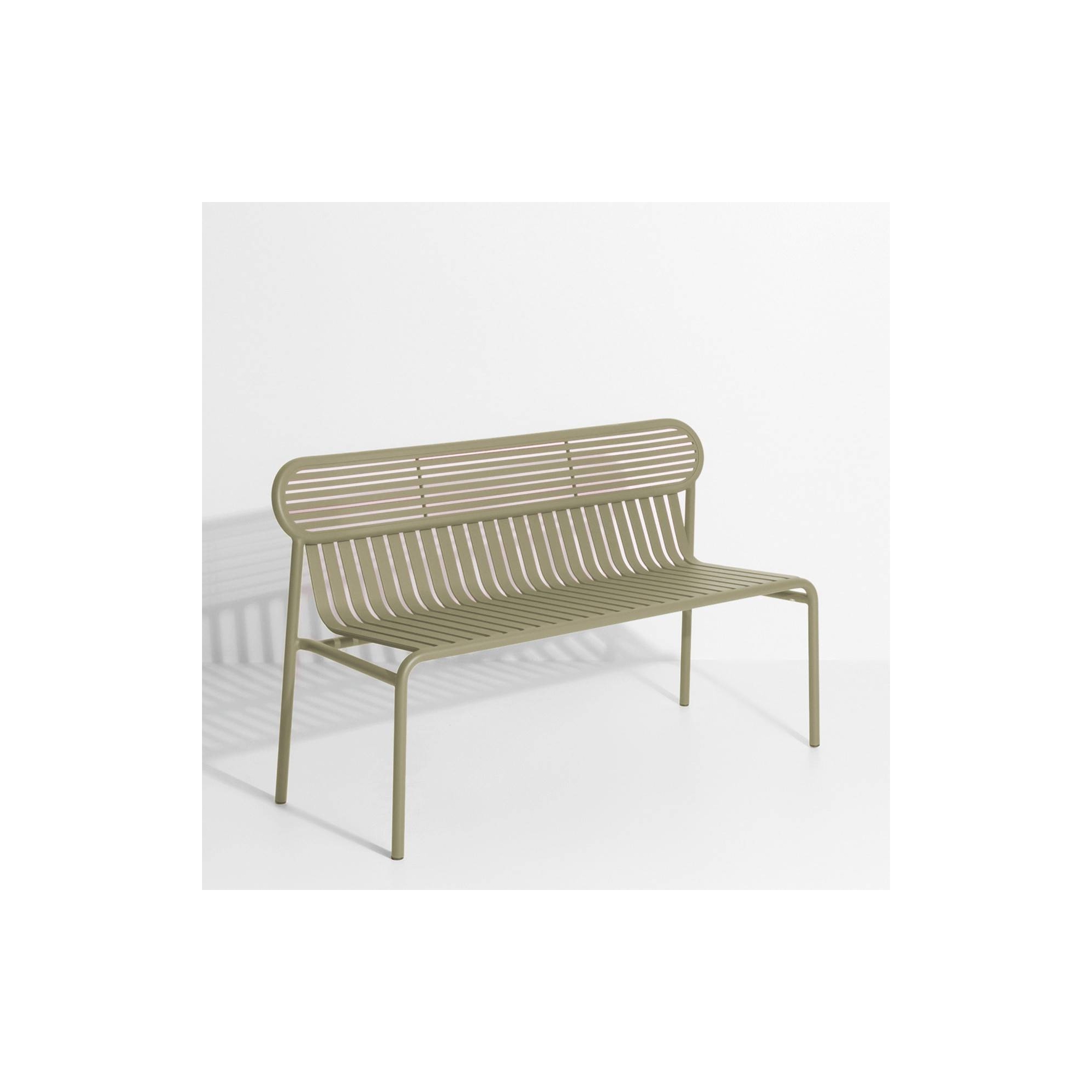 Green Jade – Bench Week-End – 121 x 49 x H77 cm - Petite Friture