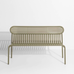 Green Jade – Bench Week-End – 121 x 49 x H77 cm - Petite Friture