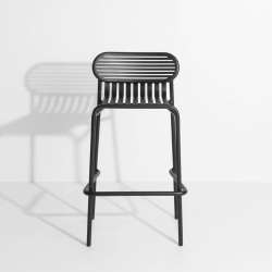 Noir – Chaise Haute Week-End - Petite Friture