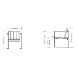 chaise Indoor-Outdoor - BK10 - Carl Hansen & Søn