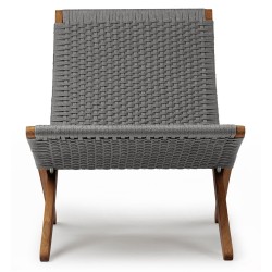 Charcoal - fauteuil Cuba MG501 Outdoor - Carl Hansen & Søn