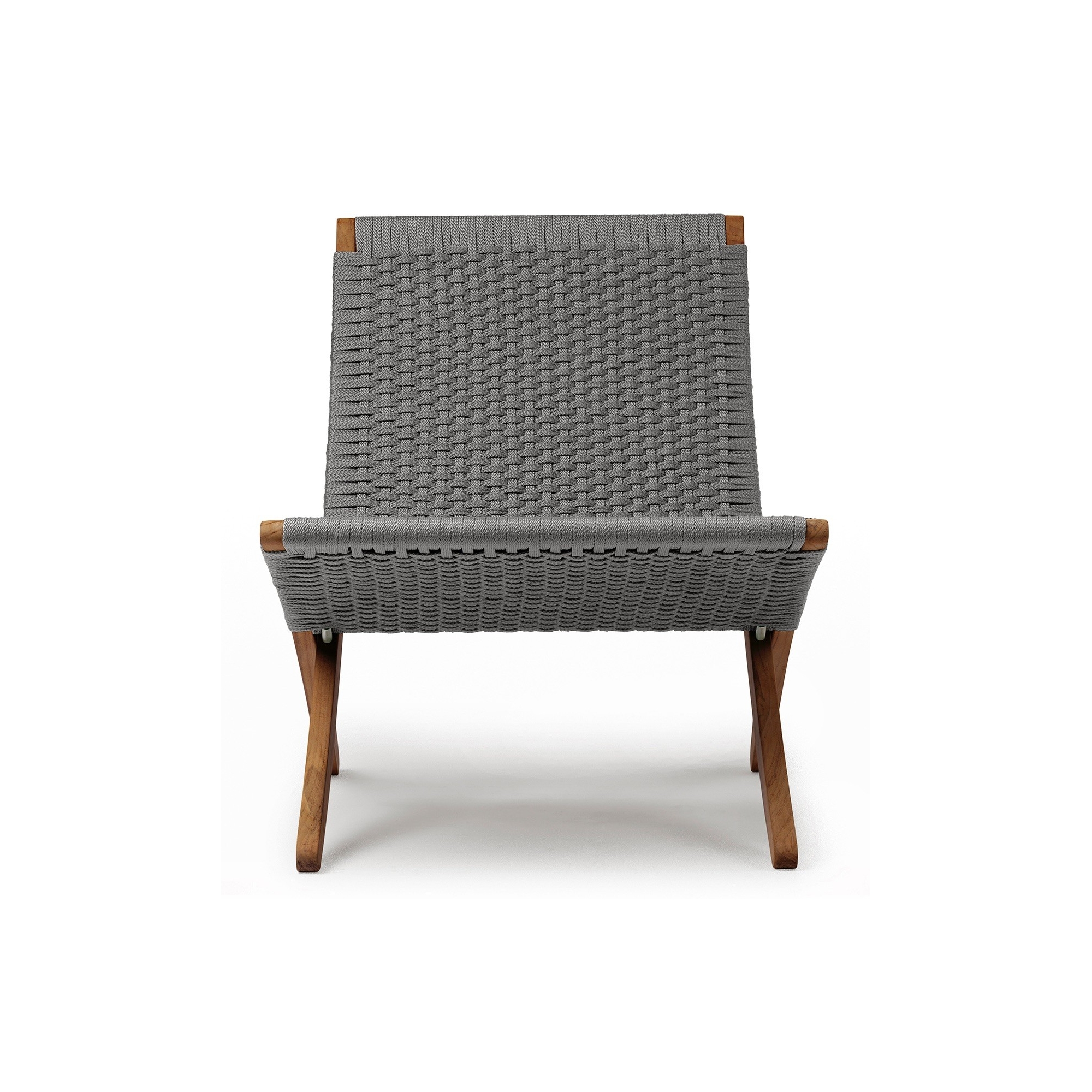 Charcoal - Cuba chair MG501 - outdoor version - Carl Hansen & Søn