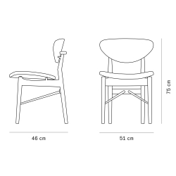 Customize your 108 chair - House of Finn Juhl