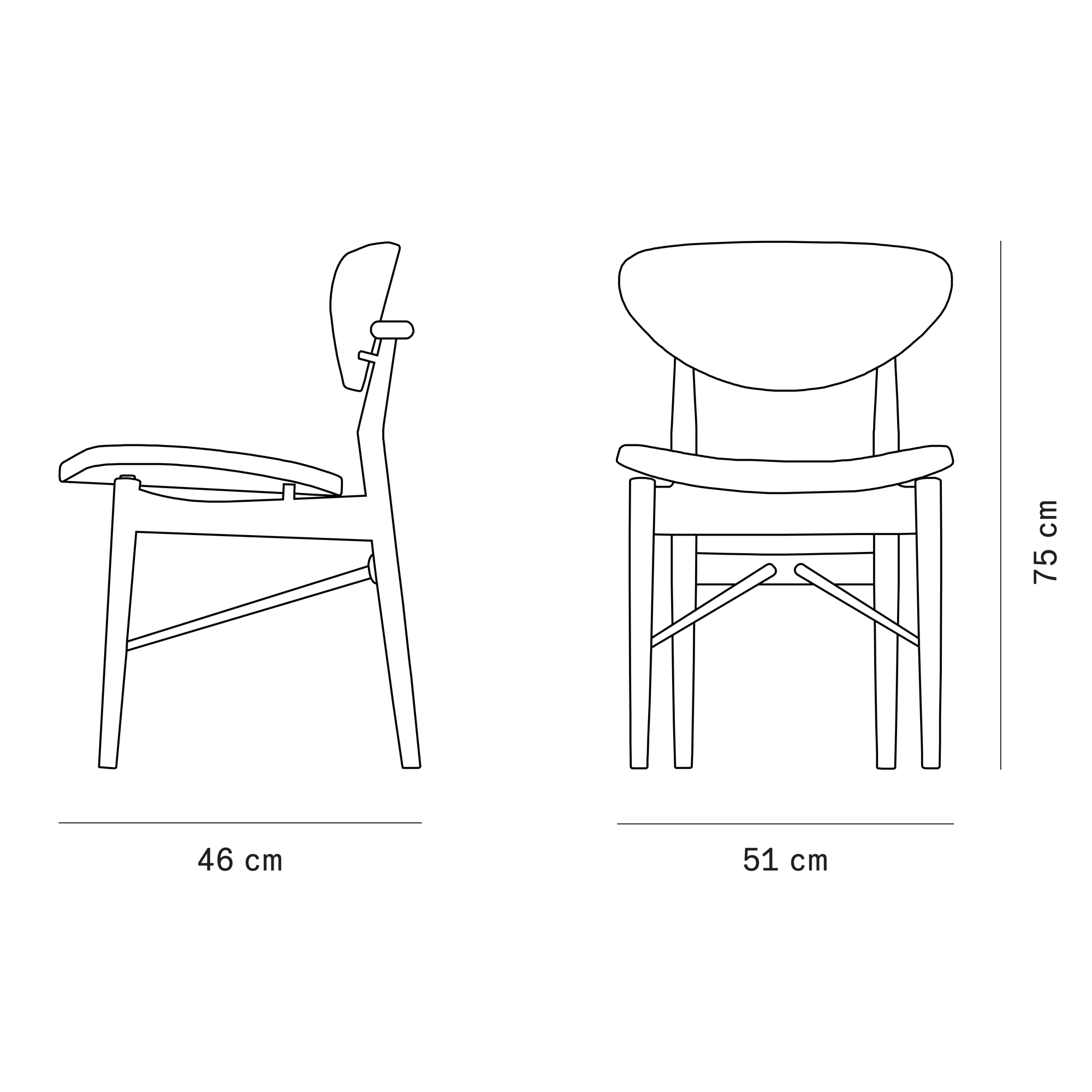 Personnalisez votre Chaise 108 - House of Finn Juhl