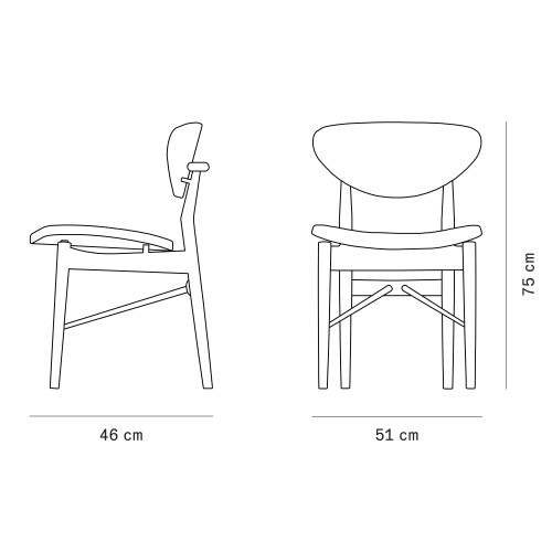 Customize your 108 chair - House of Finn Juhl