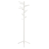 white lacquered birch + white base - 160 Clothes Tree - Artek