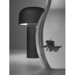 Bellhop portable lamp – matt black (F1060031) - Flos