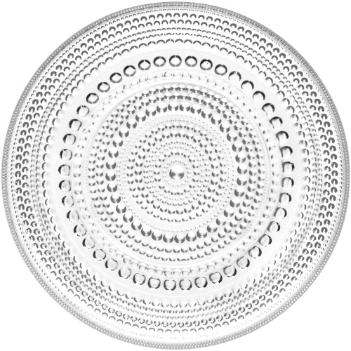 Kastehelmi plate - Ø170mm - clear - 1007055 - Iittala