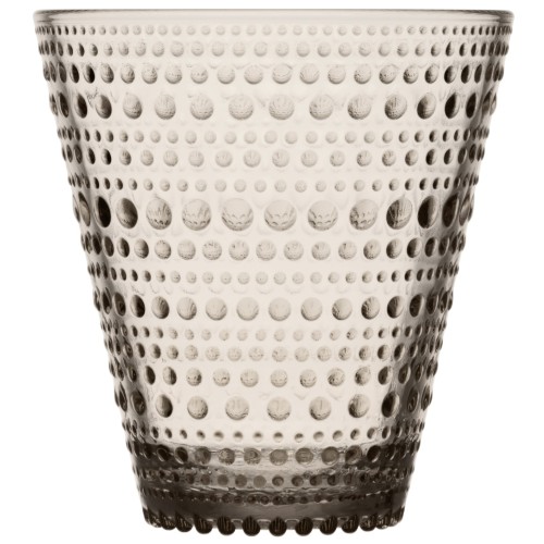 2 x 30cl tumblers Kastehelmi - linen - 1051121 - Iittala