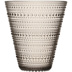 Kastehelmi vase - linen - 1051614 - Iittala