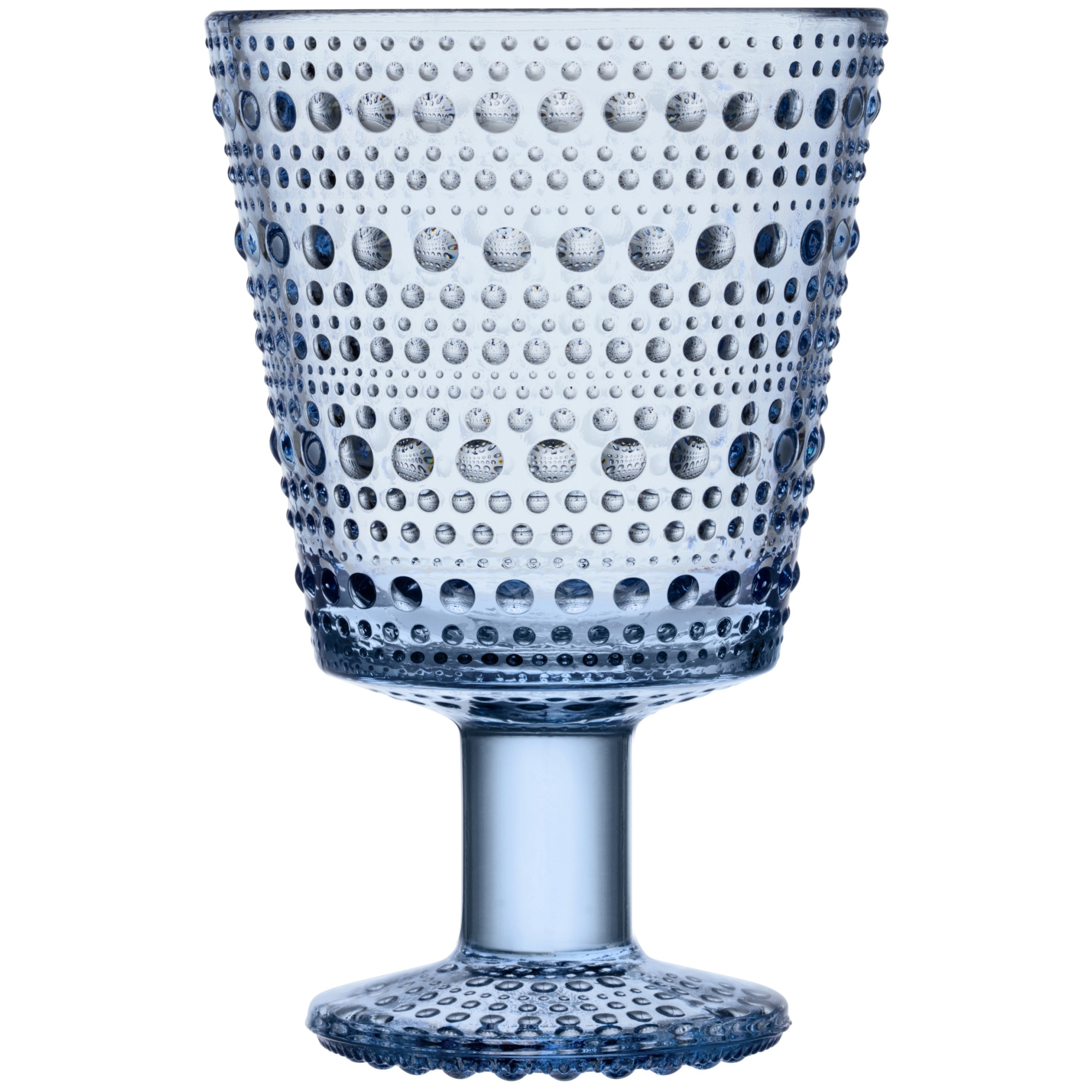 Lot de 2 verres à pied 26cl Kastehelmi aqua - 1051134 - Iittala