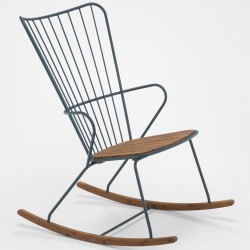 rocking chair Paon – vert pin (11) – Houe