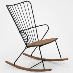 rocking chair Paon – noir (20) – Houe