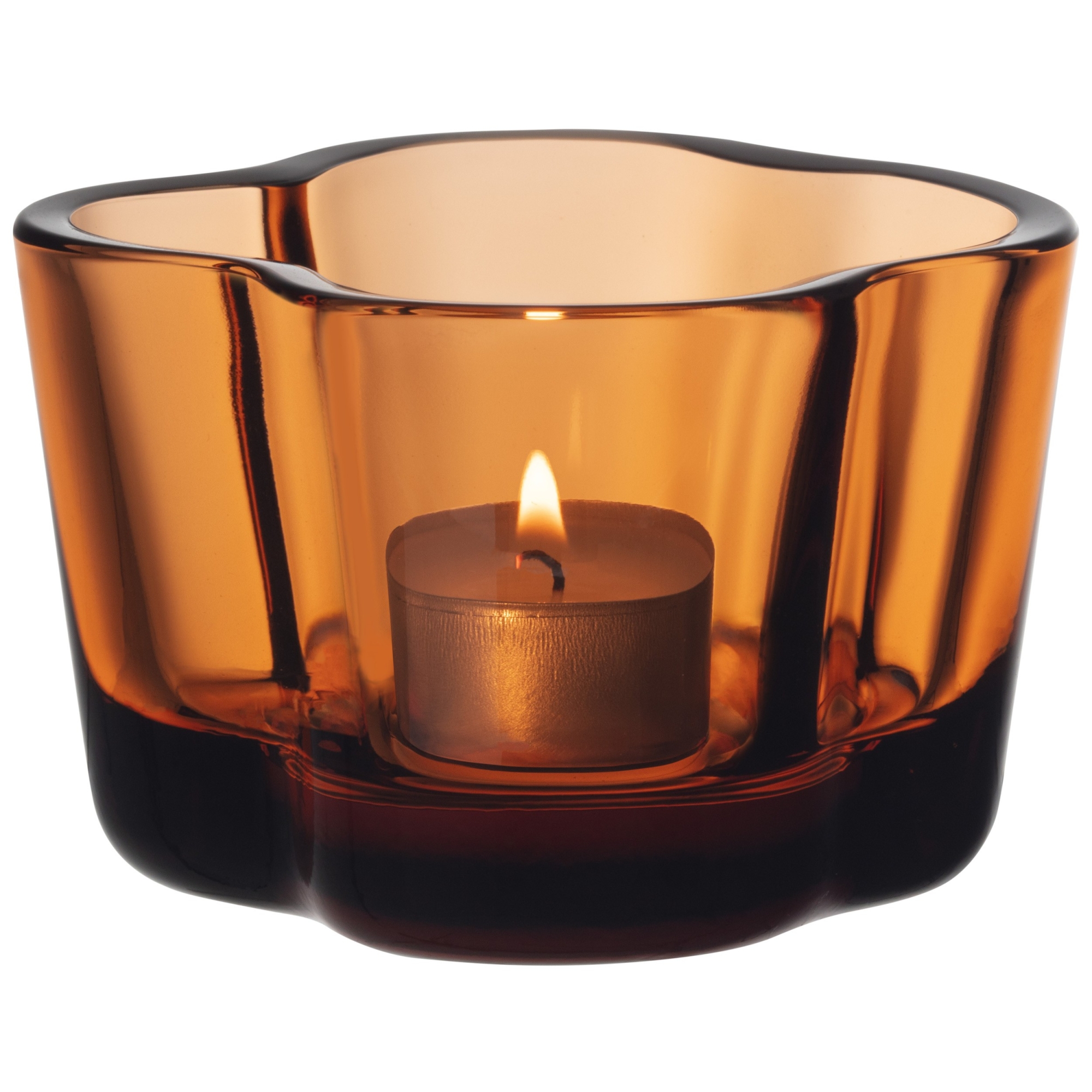 Aalto candleholder 60 mm, Seville orange - 1051195 - Iittala