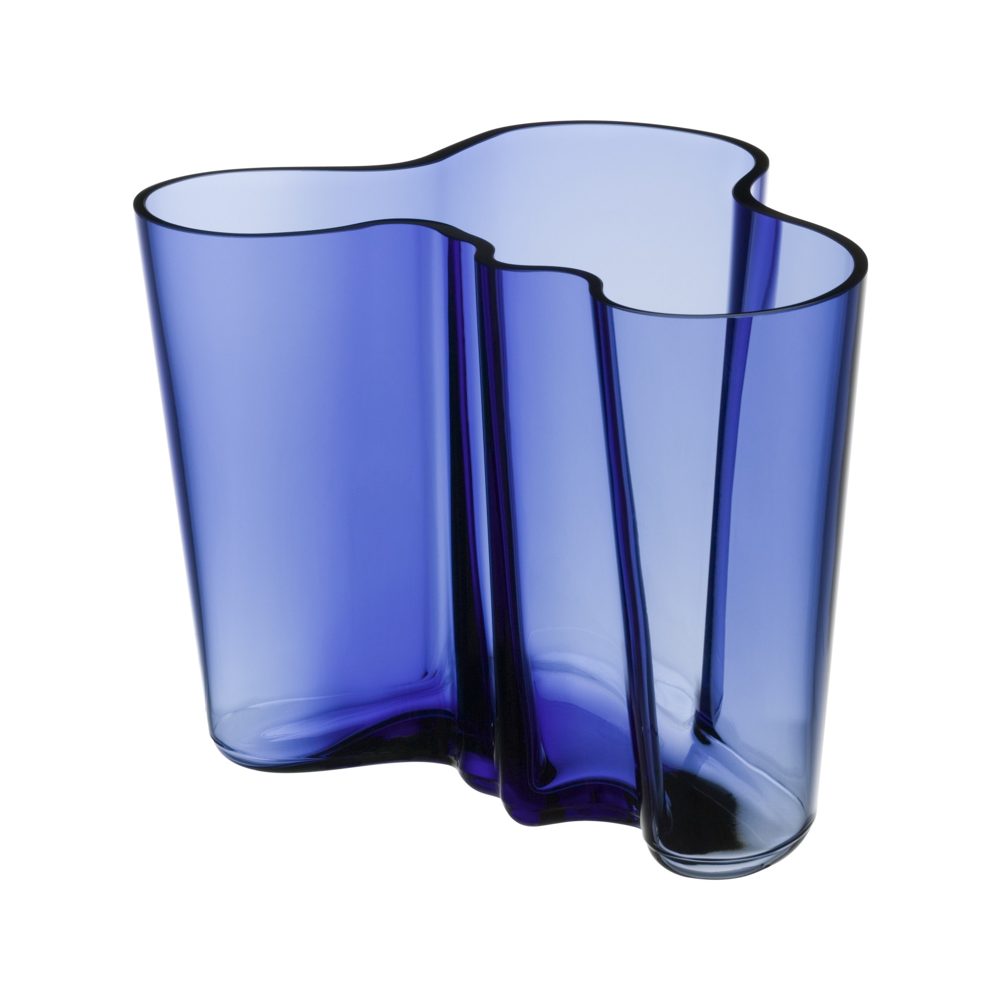 vase Aalto 160 mm, bleu outremer - 1062561 - Iittala