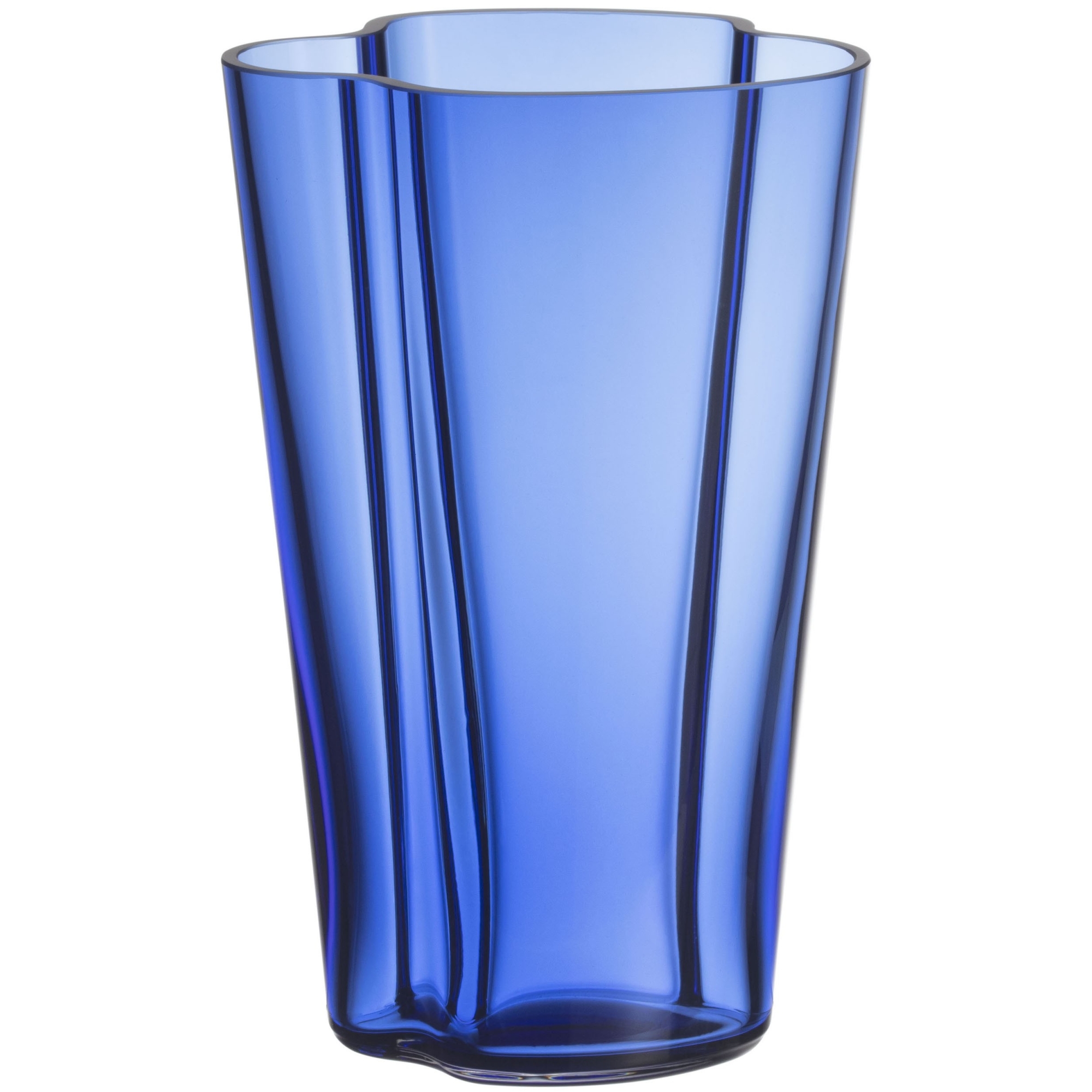 EPUISE - vase Aalto 220 mm, bleu outremer - 1062562 - Iittala