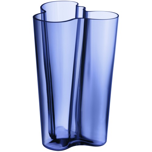 ÉPUISÉ vase Aalto 251 mm, bleu outremer - 1062563 - Iittala