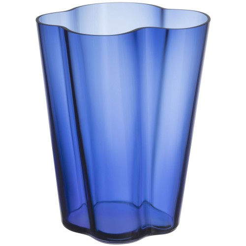 SOLD OUT - vase Aalto 220 mm, ultramarine blue - 1062564 - Iittala