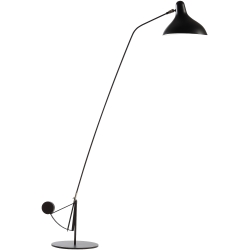 Mantis BS1 B floor lamp – satin black – DCW éditions