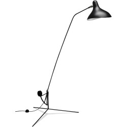 Mantis BS1 floor lamp – satin black – DCW Éditions