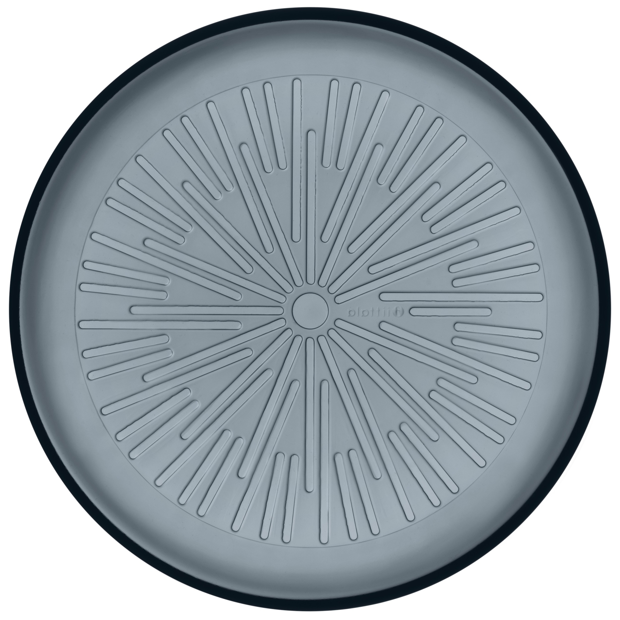 SOLD OUT 21,1 cm - dark grey plate Essence - Iittala