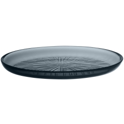 SOLD OUT 21,1 cm - dark grey plate Essence - Iittala