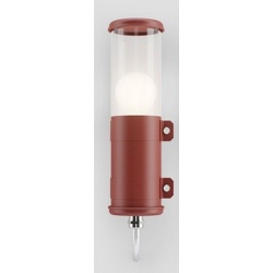 red + clear finish polycarbonate - Bendz Wall Lamp - Sammode