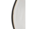 brass - small Pond mirror - W52 x H50 x D1,5 cm - Ferm Living